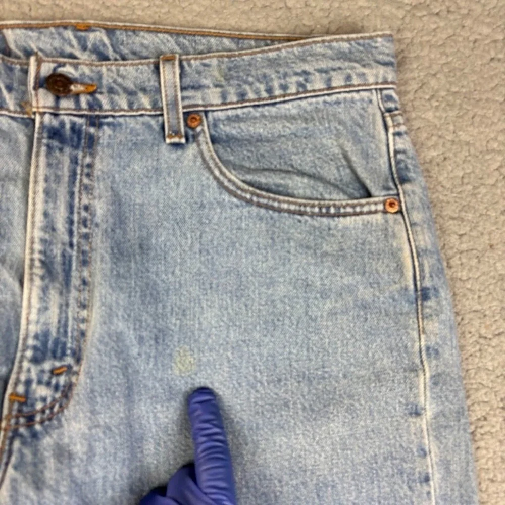 VTG Levis 550 Jeans Mens‎ 36x30 (35X31) Blue Relaxed Tapered Made USA 90s Light